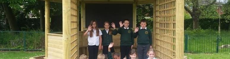 Charnwood Primary School's Secret Garden Gazebo